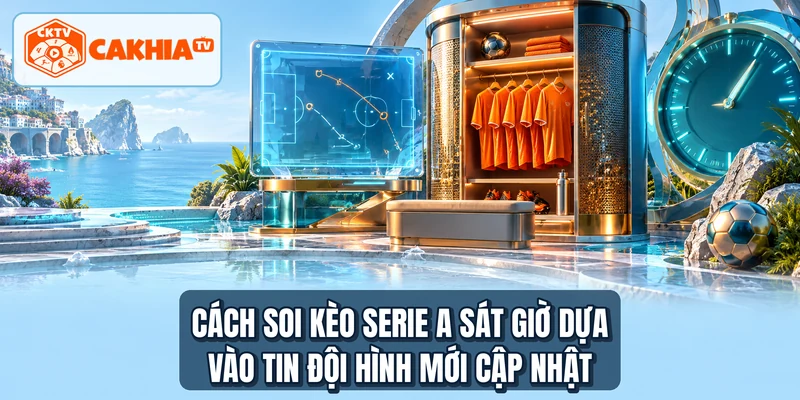 Cách soi kèo Serie A sát giờ dựa vào tin đội hình mới cập nhật