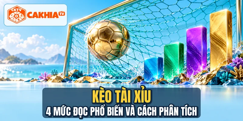 Kèo Tài Xỉu - 4 Mức Đọc Phổ Biến Và Cách Phân Tích