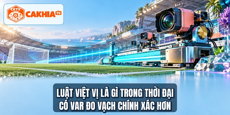 Luật việt vị là gì trong thời đại có VAR đo vạch chính xác hơn
