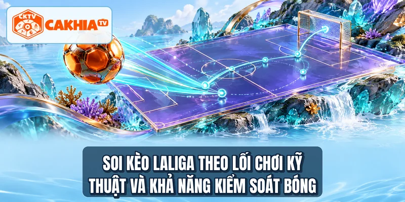 Soi kèo LaLiga theo lối chơi kỹ thuật và khả năng kiểm soát bóng