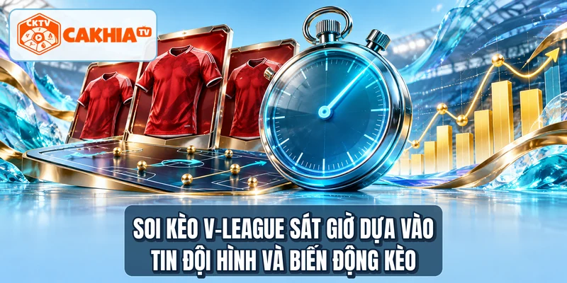 Soi kèo V-League sát giờ dựa vào tin đội hình và biến động kèo